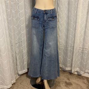 Free People Hailey Flare Wide Leg Jeans